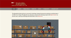 Desktop Screenshot of alexandriaarchive.org